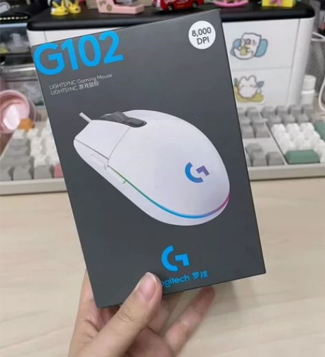 罗技g102鼠标(捡漏全新未拆封)游戏鼠标...