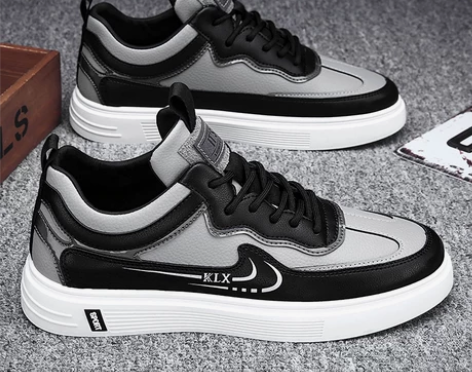 ?鳄鱼男鞋春季2022新款百搭潮流透气板鞋...