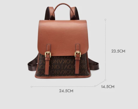 【烈儿专享】奥康双肩包2022新款百搭女包...