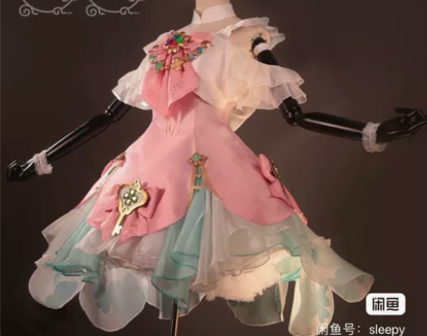 出七愚瑶时之祈愿千型假发法杖 s码大全套除鞋 有翅膀鹿耳...