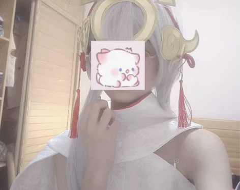 出公孙离祈雪灵祝cos服全套 暗纹面料 含...