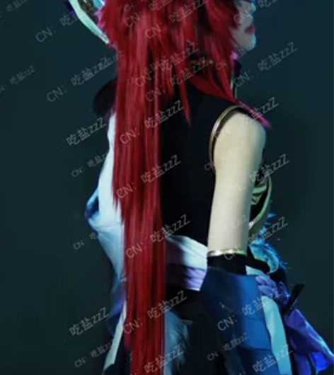 王者荣耀百里玄策白虎志cos假发 没什么就...