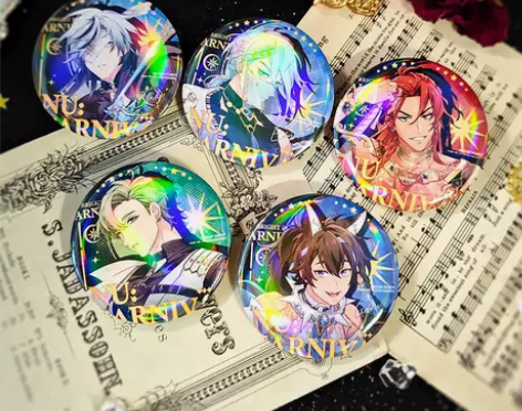 特八云墨菲艾斯特日谷底镭射徽章