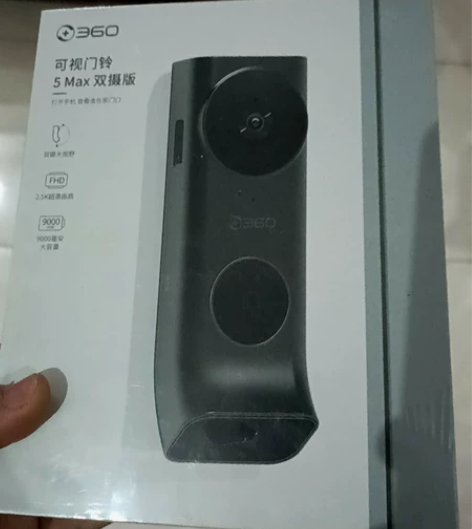 个人闲置全新未拆封360可视门铃。5max...