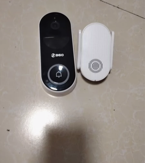 360智能可视门铃，只保通电，不保其他，配...