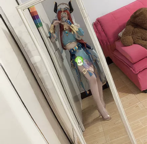 原神妮露cos服全套175包邮出不讲价，衣...