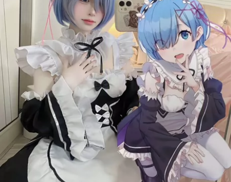 【特惠】全新！动漫蕾姆Cos服 拉姆Cos...