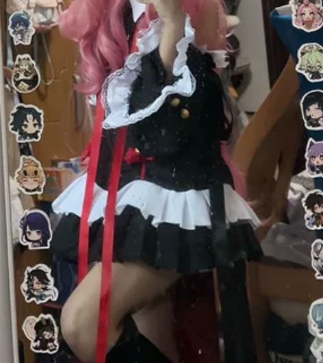 炽天使c服克鲁鲁全套+耳朵+假牙+鞋子 裙...