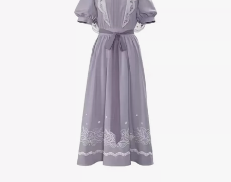 徐娇织羽集【花釉】连衣裙 xs码，九新，无...