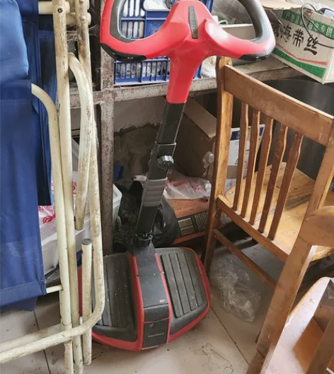 乐行天下平衡车，乐行平衡车，车子放久了冲不...