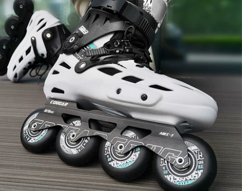 ?美洲狮溜冰鞋男直排轮滑鞋成人女大学生专业...