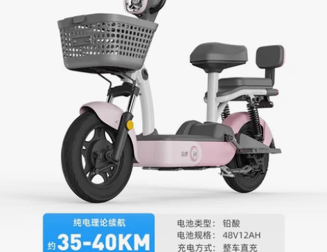 【礼遇价】哈啰48V12AH电动车棒途新国...