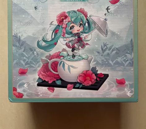 擎苍 初音未来花织雨润 Q版手办 miku...