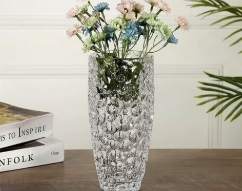 捷克波西米亚同款水晶玻璃时尚现代欧式花器客...