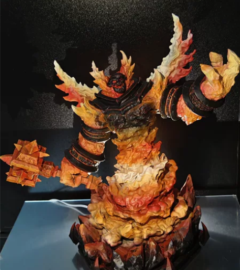 正版官方魔兽15周年火焰之王拉格纳罗斯，大...