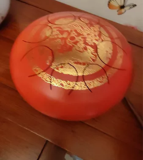 空灵鼓，放家里摆设好久了，小孩上一年级就搁...