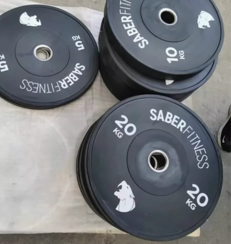 #杠铃片全网低价黑色微瑕全胶杠铃片正常地区...