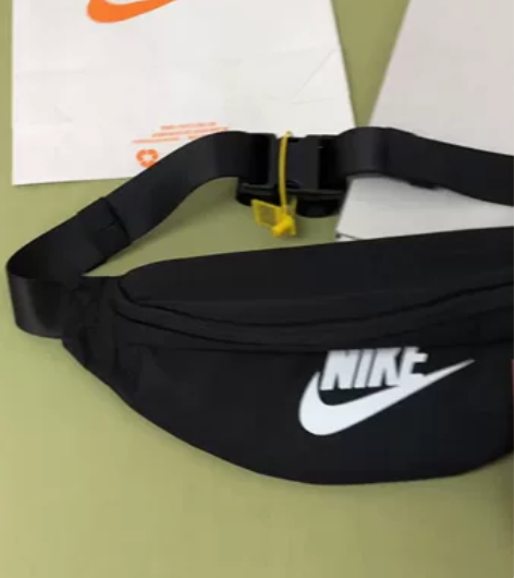 腰包斜挎包男多功能耐克运动跑步手机包单肩胸...