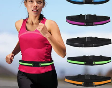 运动腰包多功能臂包跑步防盗隐形贴身手机休闲...