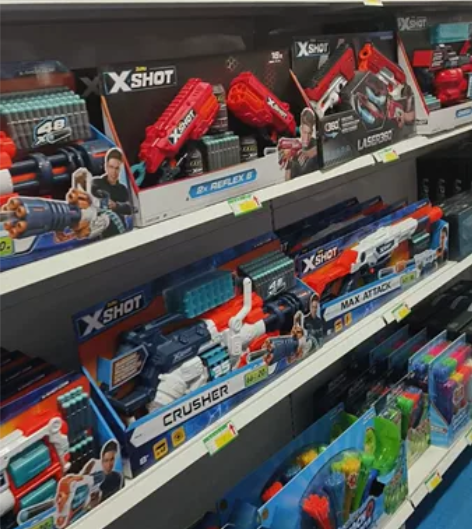 ZURU X特工非凡软弹枪发射器儿童男孩枪...