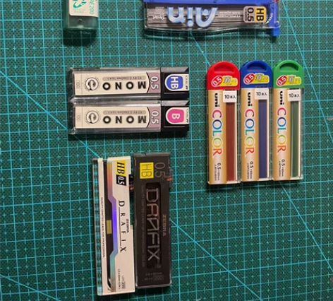 斑马 蜻蜓 三菱 黑色/彩色铅芯【铅芯6】...