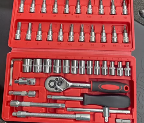 精品套筒工具16.8元一套??46件套/工...