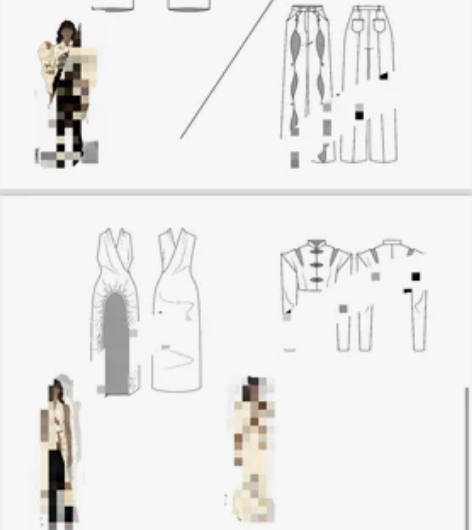 服装设计procreate效果图 加灵感版...