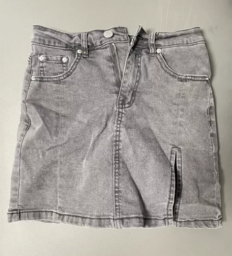 抹胸 牛仔一步短裙，带内衬 8新 xs 9...