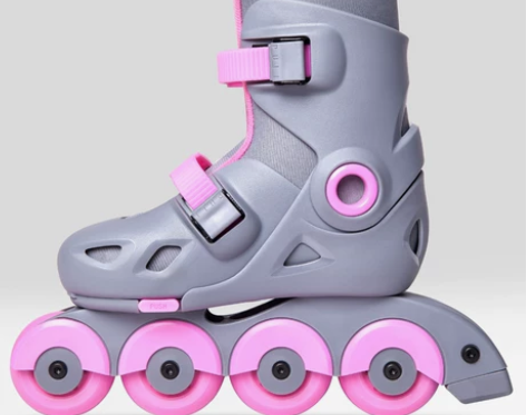 小寻小米溜冰鞋儿童男中大童女童轮滑鞋旱冰直...