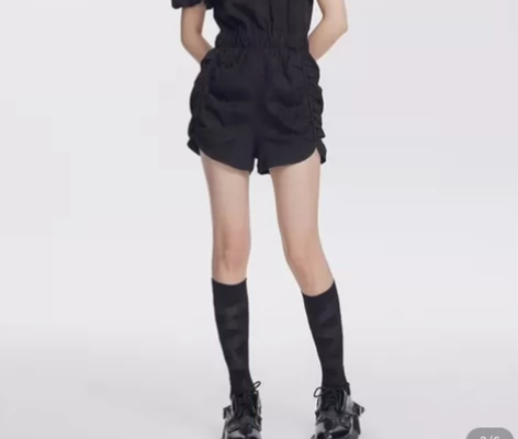 旗袍连体裤女原创设计夏季假两件复古改良旗袍...