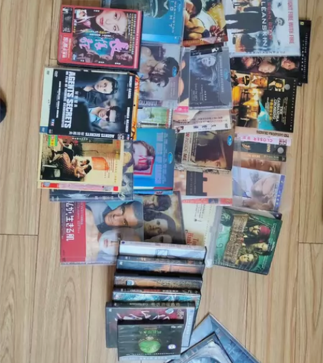 电影光盘处理，合计100+，涵盖文艺，怀旧...