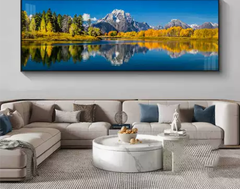 客厅装饰画轻奢沙发背景墙壁画高档办公室挂画...