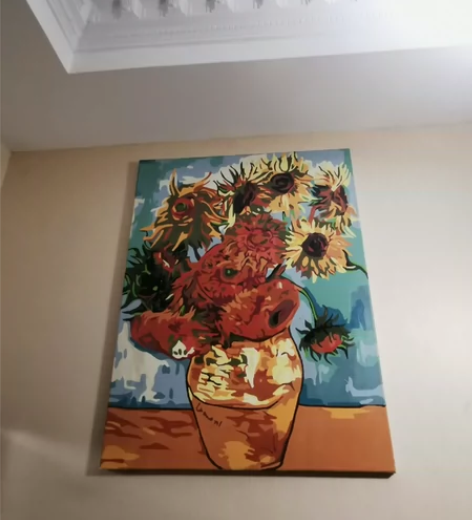 #闲置换钱哦 数字油画，梵高作品，长19....