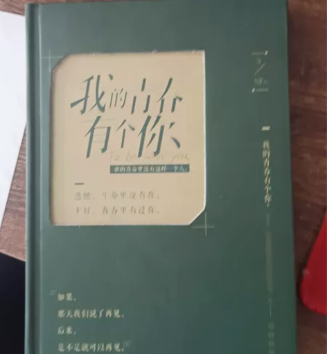 《我的青春有个你》绝版首映礼笔记本。 感兴...
