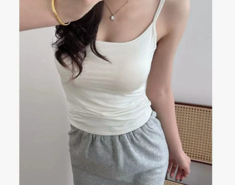 wan能打底！优越外扩带胸垫加厚可拆卸显胸...