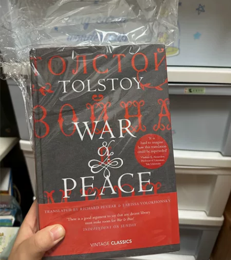 全新英文原版war and peace 朋...