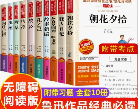 全集10册朝花夕拾故乡狂人日记鲁迅野草原著...