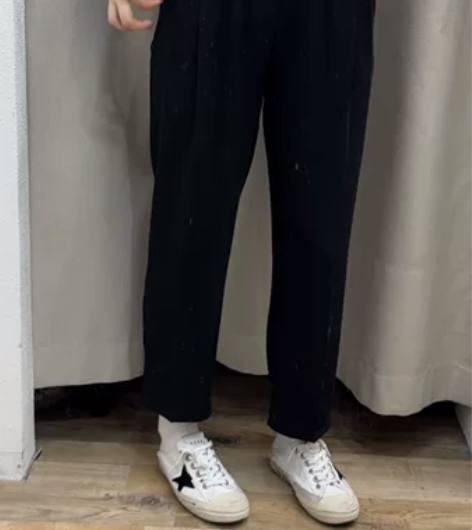 很垂的西服料子的裤子 S 码 适合 100...