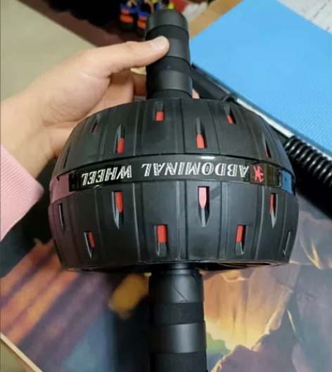 【捡漏】健腹轮腹肌家用静音锻炼滚轮减肚子收...