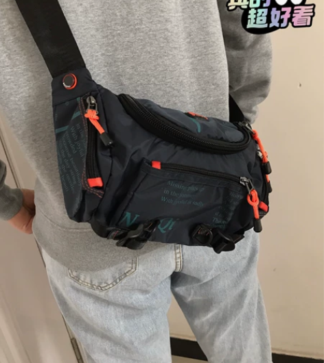 男士斜挎包胸包  腰包 手机包路亚包小包季...