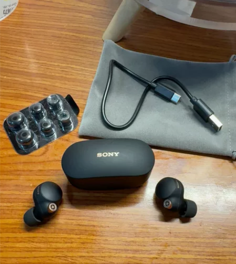 索尼WF-1000XM4降噪豆 黑色 如图...