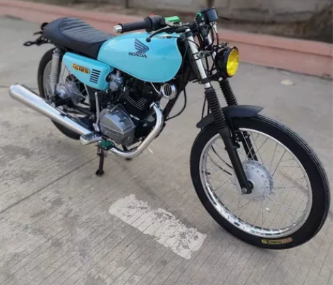 二手摩托车 好玩好骑的五羊本田cg125复...