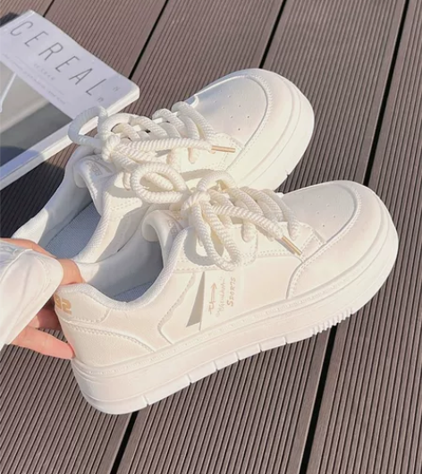 MKTKM小白鞋女配裙子2024新款春季爆...