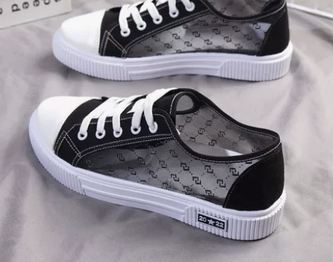 特价全新夏季新款网鞋女透气网面帆布鞋女时尚...