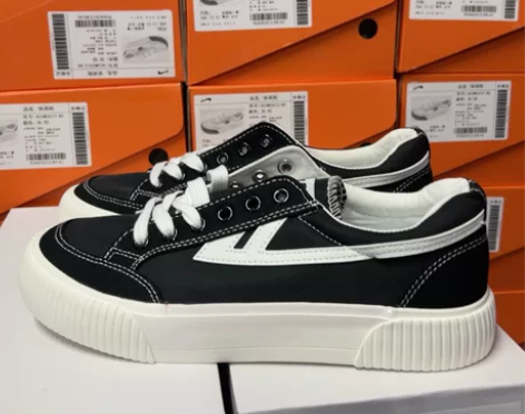 回力 黑色 冰丝布 帆布鞋 夏季 清爽 透...