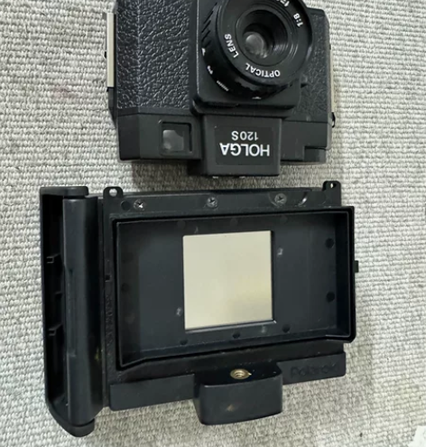 HOLGA 120 S 宝丽来撕拉片后背，...