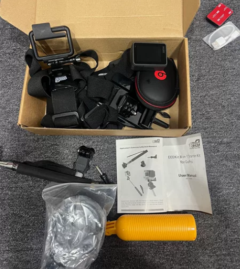 全部配件如下如图，Gopro 5介意者慎拍...