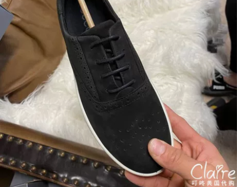 ?叮咚美国代购Ecco/爱步女士布洛克雕花...