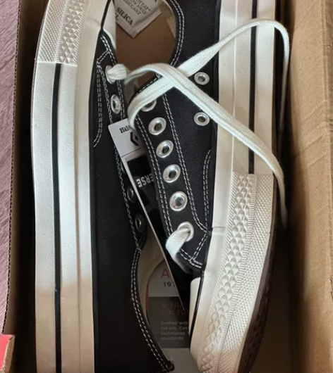 匡威 Converse 1970S黑色低帮...