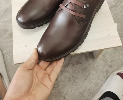 CAMEL骆驼系带正装皮鞋男 全新 39码...